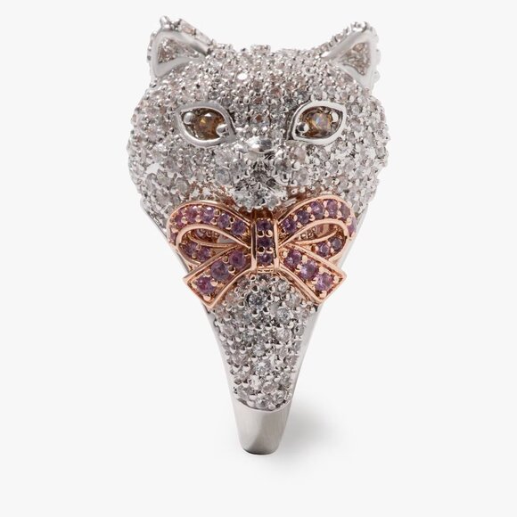 Kate Spade Cat Pawlina Cocktail Ring size 7 - Picture 1 of 3